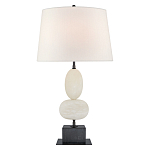 Настольная лампа на фигурном мраморном основании Conundrum варинант исполнения - 1 | Loft Concept в Казани