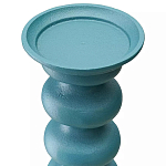 Подсвечник фигурный голубой Bright Accent 33 см варинант исполнения - 2 | Loft Concept в Казани