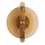 Бра с круглым стеклянным плафоном Gingham варинант исполнения - 2 | Loft Concept в Казани