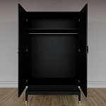 Платяной шкаф Elsa Dreams Black с 2-мя фасадами варинант исполнения - 3 | Loft Concept в Казани