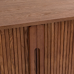 Буфет с двумя раздвижными дверцами Toinette Brown Wooden Cupboard варинант исполнения - 4 | Loft Concept в Казани