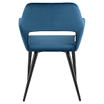 Стул с подлокотниками синий NEASAN STOOL варинант исполнения - 4 | Loft Concept в Казани