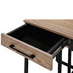 Стол рабочий в стиле лофт с ящиками и системой хранения Urban Style Space варинант исполнения - 5 | Loft Concept в Казани