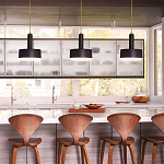 Подвесной светильник цилиндрический с белым плафоном Hinkley варинант исполнения - 11 | Loft Concept в Казани