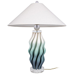 Настольная лампа с абажуром Green Wave варинант исполнения - 3 | Loft Concept в Казани