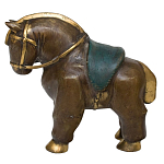 Статуэтка из бронзы в виде лошади Animals Bronze варинант исполнения - 2 | Loft Concept в Казани