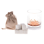 Камни для охлаждения виски из белого мрамора Natural Stone Cube варинант исполнения - 5 | Loft Concept в Казани