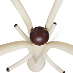 Вешалка напольная бежевая с 4-мя металлическими крючками Noble Branches варинант исполнения - 4 | Loft Concept в Казани