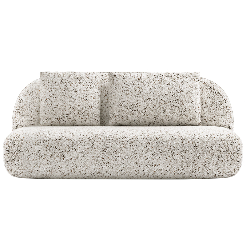 Двухместный диван Orus Белый в Казани | Loft Concept 