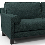 Мебельная ткань Шенилл темно-зеленый цвет 138 см T4-39 варинант исполнения - 2 | Loft Concept в Казани