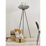 Торшер с трехъярусным плафоном из металлической сетки Metal Mesh Floor Lamp варинант исполнения - 3 | Loft Concept в Казани