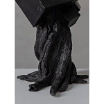 Скульптура «Окаменелый рост», Черный объект варинант исполнения - 3 | Loft Concept в Казани