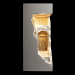 Встраиваемый в стену гипсовый светильник под покраску в античном стиле Antiquity Athena варинант исполнения - 7 | Loft Concept в Казани