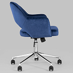 Кресло для компьютерного стола Veloury Blue варинант исполнения - 3 | Loft Concept в Казани