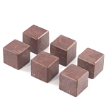 Камни для охлаждения виски из красного лемезита Natural Stone Cube варинант исполнения - 3 | Loft Concept в Казани