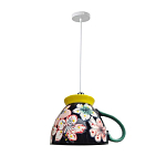 Подвесные светильники в виде чаши с цветочным орнаментом Flower Reversal варинант исполнения - 3 | Loft Concept в Казани