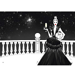 Megan Hess. Te Lttle Blk Dess варинант исполнения - 3 | Loft Concept в Казани