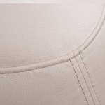 Кресло без подлокотников бежевое с принтом Macrocosm варинант исполнения - 4 | Loft Concept в Казани