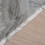 Тумба под телевизор с мраморной столешницей Uniqueness Marble варинант исполнения - 5 | Loft Concept в Казани