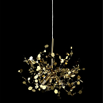 Подвесной светильник с металлическими круглыми элементами Terzani Argent варинант исполнения - 7 | Loft Concept в Казани