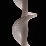 Люстра с белым скрученным плафоном Golden Swirl варинант исполнения - 6 | Loft Concept в Казани