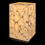Торшер прямоугольный из натурального камня Calcite Geometry варинант исполнения - 7 | Loft Concept в Казани