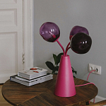 Настольная лампа Wild Grape pink варинант исполнения - 6 | Loft Concept в Казани