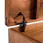 Деревянный сундук из массива манго Mango Wooden Chest Brown варинант исполнения - 3 | Loft Concept в Казани