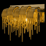 Бра с металлическими дугами и цепочками 33 см Atlantis Chain варинант исполнения - 12 | Loft Concept в Казани