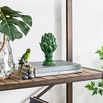 Статуэтка в виде артишока из зелёной керамики с глянцевыми лепестками Artichoke Decor  варинант исполнения - 3 | Loft Concept в Казани