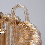 Люстра с подвесными рифлеными стеклянными трубками Nembus варинант исполнения - 9 | Loft Concept в Казани