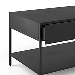 ТВ-тумба из металла с 2-мя ящиками Kelsey Metal TV Stand варинант исполнения - 3 | Loft Concept в Казани