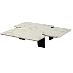 Стол журнальный низкий с фигурной столешницей Threshold варинант исполнения - 1 | Loft Concept в Казани