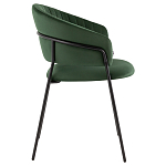 Стул в велюре зеленого цвета Horizon варинант исполнения - 3 | Loft Concept в Казани