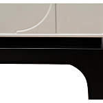 Тумбочка прикроватная с ящиком черно-серого цвета Noble Nightstand варинант исполнения - 6 | Loft Concept в Казани