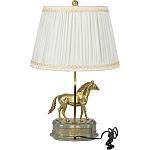 Настольная лампа из фарфора Лошадь Klark варинант исполнения - 2 | Loft Concept в Казани