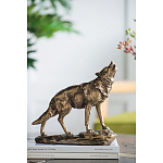 Фигурка Волк Gold варинант исполнения - 5 | Loft Concept в Казани