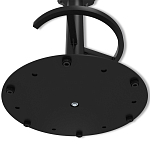 Барный стул вращающийся со спинкой Бежевый Велюр Vendramin Chair варинант исполнения - 7 | Loft Concept в Казани