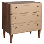 Комод бежевый из массива бука с 3-мя ящиками Wenge Light варинант исполнения - 1 | Loft Concept в Казани