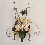 Бра с цветами и листьями Paradise Bush варинант исполнения - 3 | Loft Concept в Казани