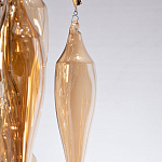 Подвесная люстра с ветвистым каркасом Sconce Caramel варинант исполнения - 2 | Loft Concept в Казани