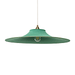 Подвесной вязаный зеленый светильник «Токио»  варинант исполнения - 1 | Loft Concept в Казани