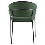 Стул в велюре зеленого цвета Horizon варинант исполнения - 4 | Loft Concept в Казани