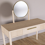 Туалетный Стол с зеркалом Primo Светлый дуб варинант исполнения - 3 | Loft Concept в Казани