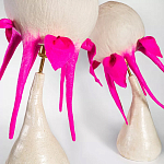 Торшер фуксия «Цветы из снов»  варинант исполнения - 2 | Loft Concept в Казани