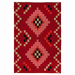 Плед хлопковый по мотивам башкирских орнаментов Ural and Siberian Patterns варинант исполнения - 1 | Loft Concept в Казани