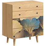 Комод с принтом на ящиках Elise Chest of Drawers варинант исполнения - 1 | Loft Concept в Казани
