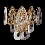 Бра с белыми и прозрачными подвесками Character Chandelier варинант исполнения - 2 | Loft Concept в Казани