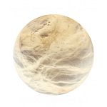 Бра в форме диска из натурального камня Cryptocrystalline Stone варинант исполнения - 1 | Loft Concept в Казани