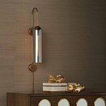 Бра с дымчатым стеклом Articolo варинант исполнения - 4 | Loft Concept в Казани